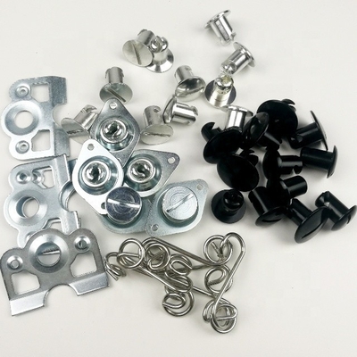 Compatibilidade Universal Substitua/Repara Padrão OE NO. com Ferramentas Dzus de Aço Prateado 7/16&quot; *.500&quot; Cabeça Regular