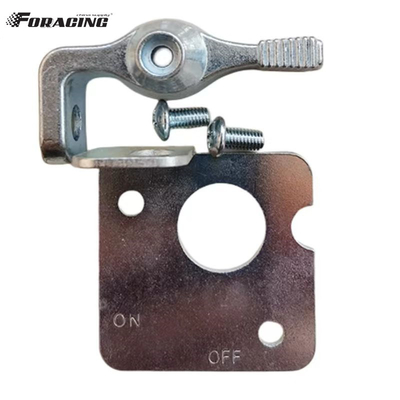 Metal Master Desconectar Switch Localização Kit alavanca Bateria Switch Amarelo Vermelho Prata para Peças de Automóvel em OEM tamanho padrão