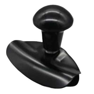 Melhore a sua experiência de condução com os giradores universais do volante preto/prateado