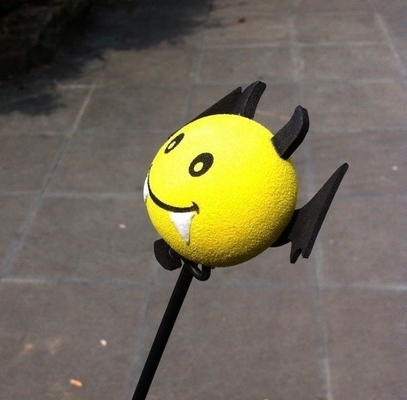 Peças de automóveis universais personalizadas boneca de desenho animado bola de antena para OE NO.