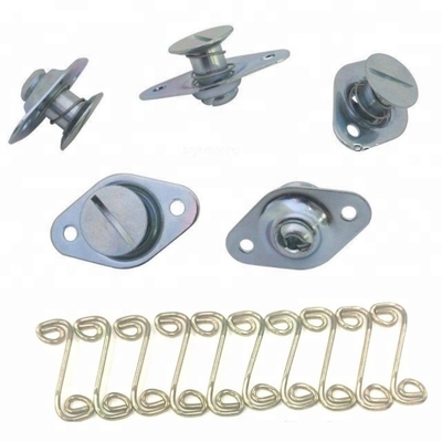 Universal de aço inoxidável auto-ejetar DZUS fixações 7/16 5/16 &quot;x.500&quot; longo e 1&quot; 1/8&quot; Primavera para aplicações