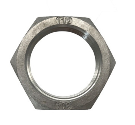 5/8-18 Titânio Hex Jam Nuts For Heim Joint Rod End Natural Finish Performance-Enhancing para aplicações industriais gerais