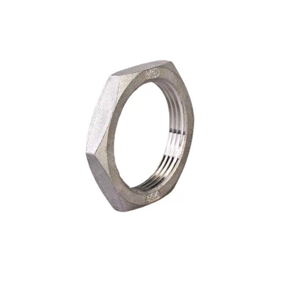 5/8-18 Titânio Hex Jam Nuts For Heim Joint Rod End Natural Finish Performance-Enhancing para aplicações industriais gerais