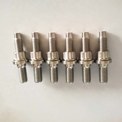 Experiência de desempenho melhorado do motor com acabamento natural de titânio Turbo para kit de estribo de múltiplos M8 M10 e padrão DIN