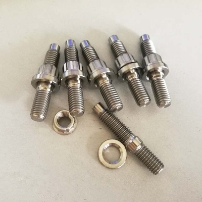 Experiência de desempenho melhorado do motor com acabamento natural de titânio Turbo para kit de estribo de múltiplos M8 M10 e padrão DIN