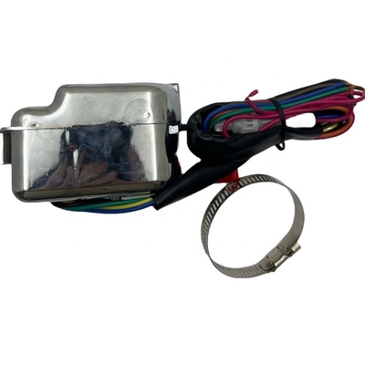 OEM tamanho padrão Universal Street Column Chrome Mount Switch de sinal de virada com botão de perigo e alavanca dimmer Fácil de instalar