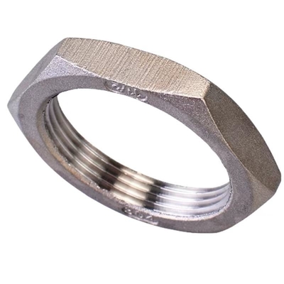 GB Standard 5/8-18 Titânio Hex Jam Nuts For Heim Joint Rod End Thin Nut Hexagon Natural Finish Imperial Inch Titânio