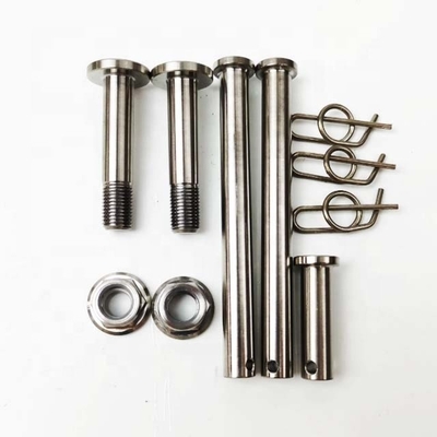 Universal Jacobs Escada Titânio parafuso Nylon Insert Nut ou Titânio Pin Set Para Sprint Car Substituir/Reparar Universal Car Fitment