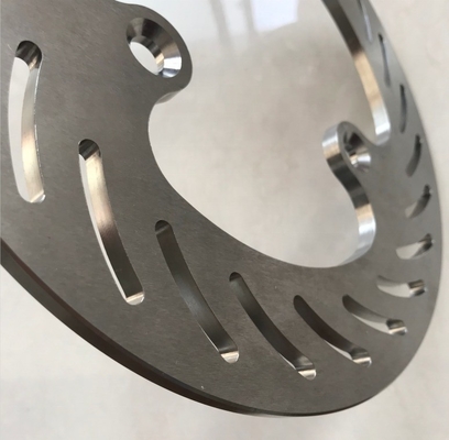 Rotor de freio de titânio natural de 11 polegadas para Sprint Car Year Universal Bolt Pattern 3 x 5.00 espessura do rotor.30 &quot; Natural