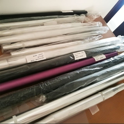 Rodas de gravata de alumínio de prata sueco para aplicações pesadas e montagem universal de automóveis 3/8 &quot;-24 fios