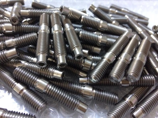 Universal Fitment Ti Material Natural M8 x 1,25 Kit de Estudo de Esgotos de Titânio com Nozes e Lavadoras