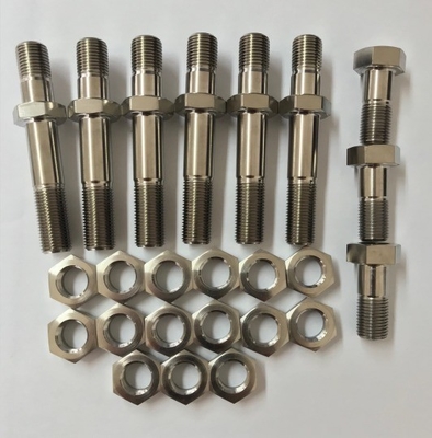 Universal Ano N/M Titânio Sprintcar Um Raço de Amortecedor Rod Bolt Kit para Profissionais do Esporte Automóvel Natural Universal