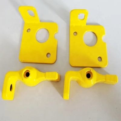 Standard OE NO. Universal Car Fitment Master Disconnect Switch Lockout Lever Kit com Bateria Switch em Amarelo Vermelho e Prata