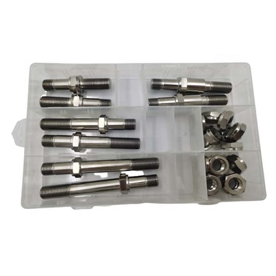 Grelha de Titânio Universal GR5 Design J J ONS 1/2&quot;-20*3.45&quot; para atualizações e manutenção de motores de carros Sprint