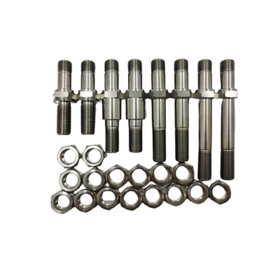 Grelha de Titânio Universal GR5 Design J J ONS 1/2&quot;-20*3.45&quot; para atualizações e manutenção de motores de carros Sprint