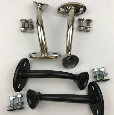 Universal Car Fitment Hot Rod Hiboy Stand Far Light Substituição com montantes pintados em acabamento preto ou prata