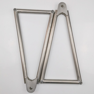 Escadaria Jacobs feita sob medida Titânio Natural 13 5/8 de comprimento 3 buracos 1 buraco para Universal Car Fitment Sprint Car Racing
