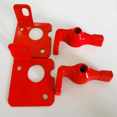 Universal Car A / C SWITCH Bateria Mestre Desconectar Switch Kit de alavanca de bloqueio vermelho e amarelo para corridas de desempenho de aço