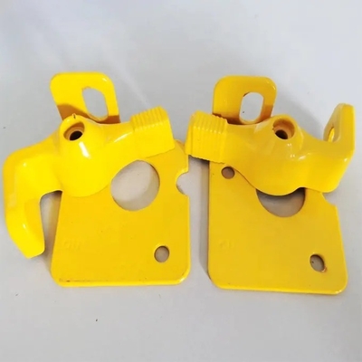 Universal Car A / C SWITCH Bateria Mestre Desconectar Switch Kit de alavanca de bloqueio vermelho e amarelo para corridas de desempenho de aço