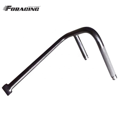Melhore o desempenho do seu carro Sprint com a alavanca do pedal do acelerador de titânio preto Universal 9.625&quot;*3.0&quot; Tamanho OE NO. Universal