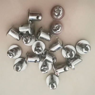 Universal Car Fitment Sprintcar Quater Turn Dome Head Dzus 7/16&quot;.500&quot; Fixações Prata Carro Sprint Anos anões Universal
