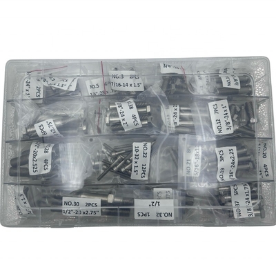 Universal SPRINT CAR XXX ONS Chassis TITÁNIO UNO NUT OR Q/C R/R S/P PLUS BOLT KIT Perfeito para necessidades de substituição/reparação