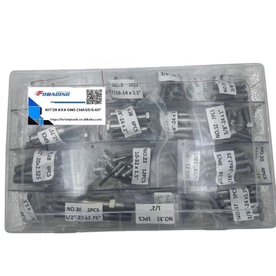 Universal SPRINT CAR XXX ONS Chassis TITÁNIO UNO NUT OR Q/C R/R S/P PLUS BOLT KIT Perfeito para necessidades de substituição/reparação