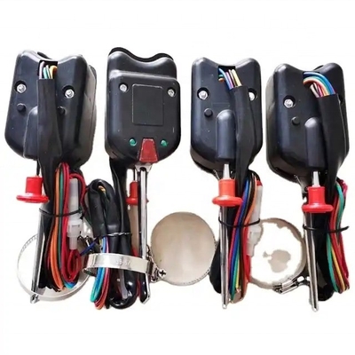 OEM Tamanho padrão Universal Coluna de cromo montado Comutador de sinal de virada com botão de perigo Edição personalizada de colecionador de veículos