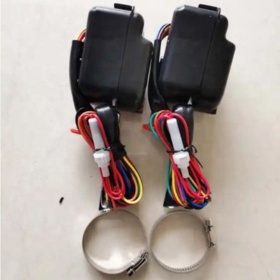 OEM Tamanho padrão Universal Coluna de cromo montado Comutador de sinal de virada com botão de perigo Edição personalizada de colecionador de veículos