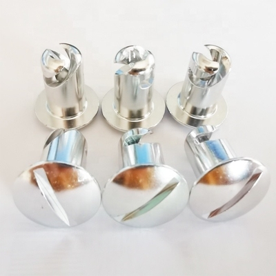 Alumínio de prata durável universal 5/16&quot;.500&quot; 1/4 Quick Turn Dzus Dome Head Sprint Car for Custom-made OE NO.