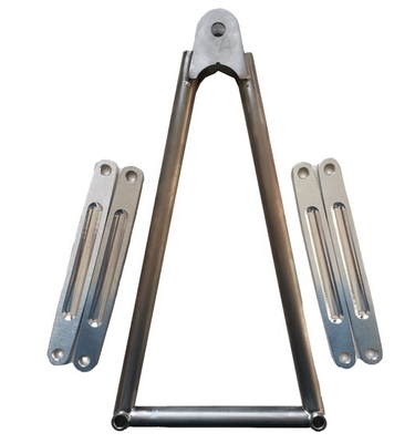 Titânio Sprint Car 12 1/4 &quot;- 14 1/2&quot; JACOB LADDER com um buraco tamanho 3/8 &quot;e 1/2&quot; Upgrade para Universal Year veículos de corrida