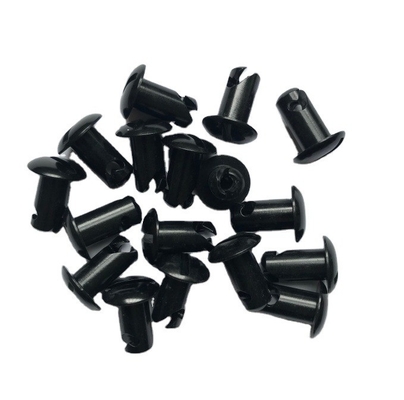 Black ALLOY Sprint Car Dzus Fasteners Qtr Turn Dzus Button 5/16 x0.500 polegadas para entusiastas de corridas
