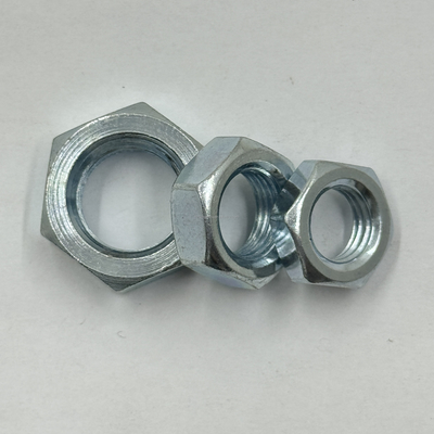 Acabo Natural de aço inoxidável Hex Jam Nuts 5/8-18 Thin Nut para tamanho padrão no sistema de medição imperial