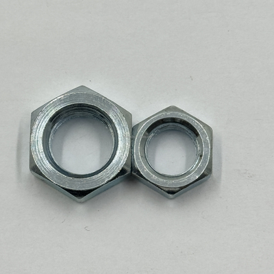 Acabo Natural de aço inoxidável Hex Jam Nuts 5/8-18 Thin Nut para tamanho padrão no sistema de medição imperial