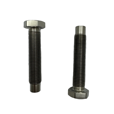 Sprint Titânio Torsion Stop 3/8 &quot;-24 Bullet Nose Micro ajustar parafuso com acabamento natural Stock padrão DIN