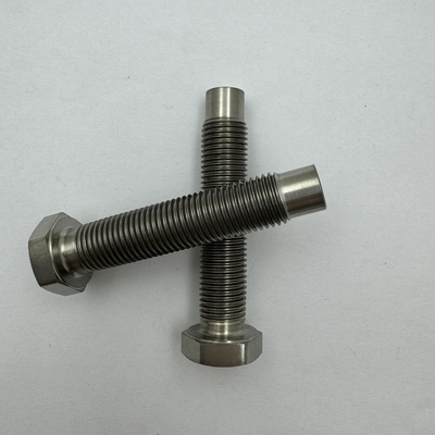 Sprint Titânio Torsion Stop 3/8 &quot;-24 Bullet Nose Micro ajustar parafuso com acabamento natural Stock padrão DIN