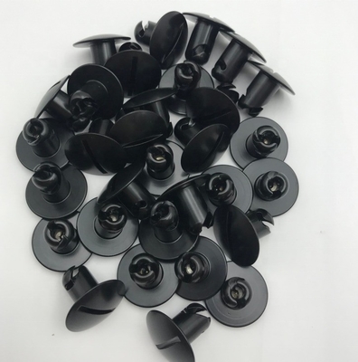 Universal Sprint Car Alumínio Quarter Turn Dzus 7/16 x.500 com cabeça de 1 polegada Preto Instalação fácil