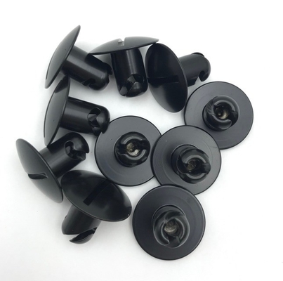 Universal Sprint Car Alumínio Quarter Turn Dzus 7/16 x.500 com cabeça de 1 polegada Preto Instalação fácil