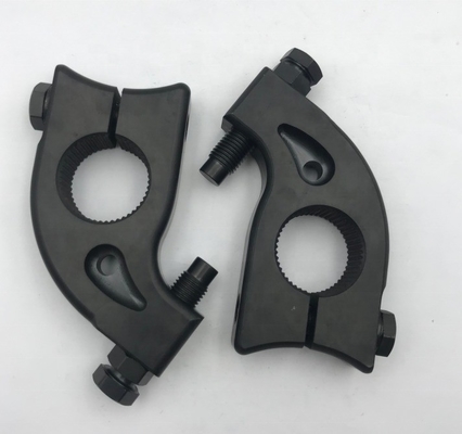 Titânio Gr5 Preto PVD Torsion Stop 1 3/4 &quot;Split 1-1/8&quot; Spline 7/16 Ajustar para todos os parafusos hexadecimais 9/16&quot; em várias indústrias