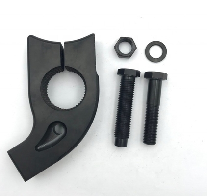Titânio Gr5 Preto PVD Torsion Stop 1 3/4 &quot;Split 1-1/8&quot; Spline 7/16 Ajustar para todos os parafusos hexadecimais 9/16&quot; em várias indústrias