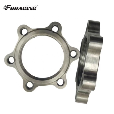 - Direct Universal Car Racing Silver Titanium GR5 Spindle Locking Nut para Montagem Universal de Carros e Engenharia de Precisão