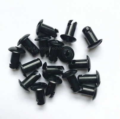 Universal preto 7/16 &quot;x.550&quot; Alumínio Dzus Dúpulo botões de cabeça A adição perfeita para o seu arsenal de fixação