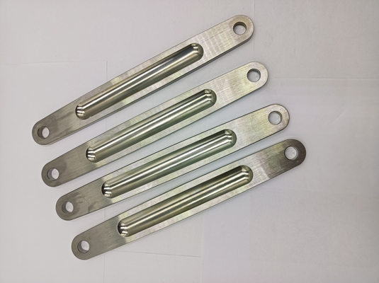 Universal 3/8&quot; Hole Dia Prata e preto acabamento de alumínio Jacobs cordas de escada 5.0mm espessura para Sprint Car