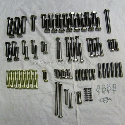 Kit completo de parafusos para carros Triple X Sprint de grau 8 para Q/C R/R S/P PLUS e chassi de titânio 2021