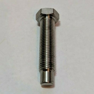 Micro Sprint Car Natural Titânio Torsion Stop parafuso 5/16 &quot;-18 OE NO. Universal com cabeça hex