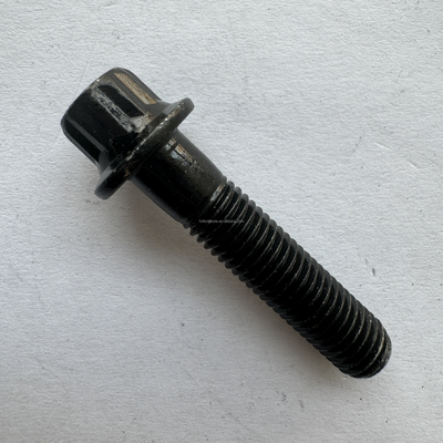 Padrão OE NO. Parafusos de flange de ajuste universal Titânio preto Gr5 12 PT RS/ RX Kits de aro dividido M7 x 32 Parafusos e porcas