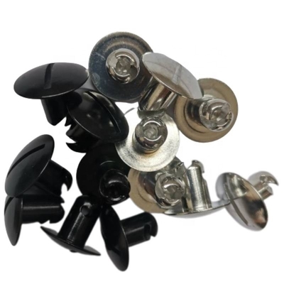 Universal Alumínio Quarter Turn Negro Dzus Fixações 7/16 &quot; 5/16&quot; botões para substituição universal