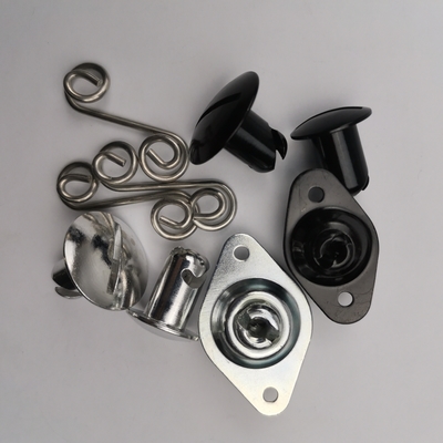 Universal Alumínio Quarter Turn Negro Dzus Fixações 7/16 &quot; 5/16&quot; botões para substituição universal