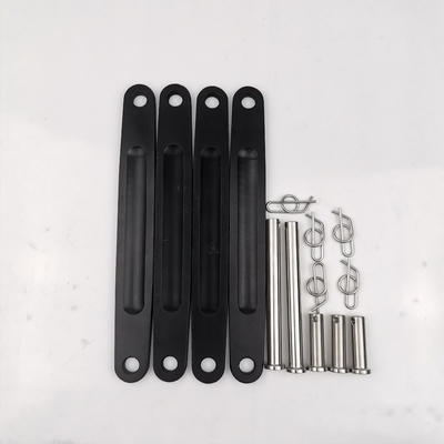 Acero de acessórios para automóveis universais 13-5/8&quot; 14&quot; Escada Jacobs com alças de alumínio e pinos de titânio