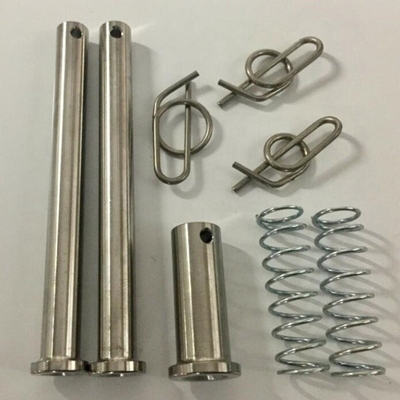 DIN Standard GR5 Grade Titanium Pin Kit para escada Jacobs 3/8 x 3.71 e 1/2 x 1.3 Clips incluídos